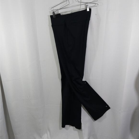 NWOT! YOGIPACE! LUXE BLACK ULTRA STRETCH BELL BOTTOM YOGA PANTS, LEGGINGS! SZ 2X - Picture 7 of 10